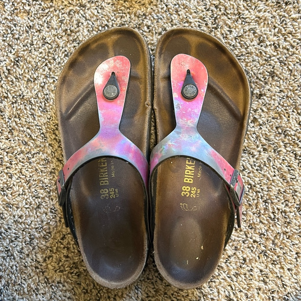 Pink Birkenstocks